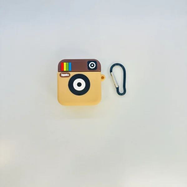 Cartoon Silicon Case With Hook For Airpod 1 | Airpod 2
