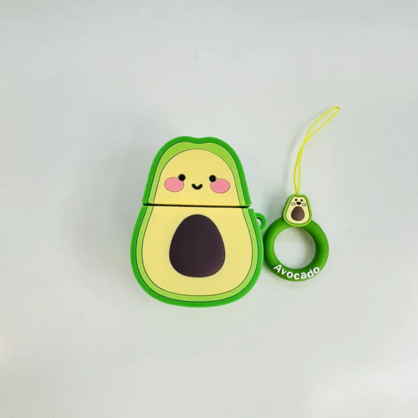Cartoon Silicon Case With Hook For Airpod 1 | Airpod 2