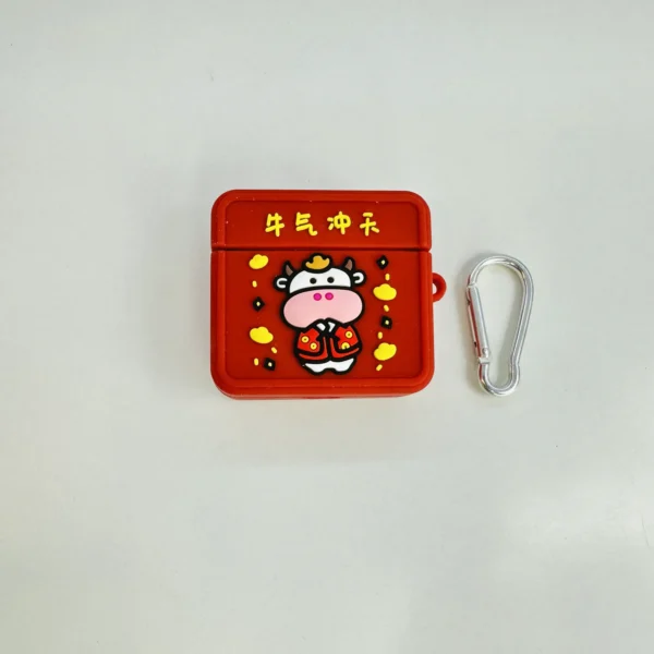 Cartoon Silicon Case With Hook For Airpod Pro | Airpod Pro 2