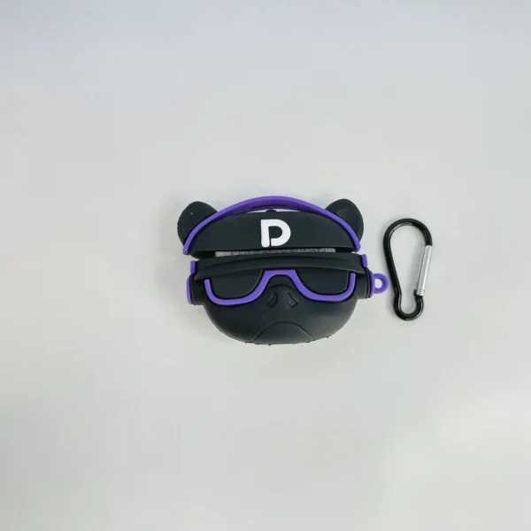 Cartoon Silicon Case With Hook For Airpod Pro 4