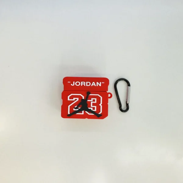 Jordan Silicon Case With Hook For Airpod 3