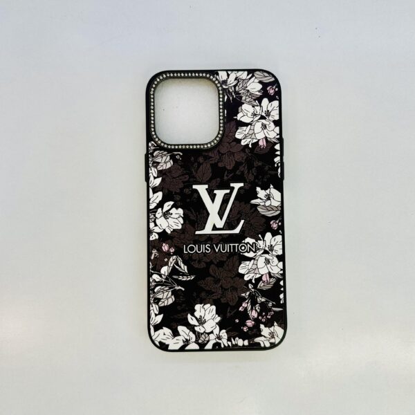 Branded Slim Case With Stone Camera Lens Protection - iPhone 14 Promax - Image 3