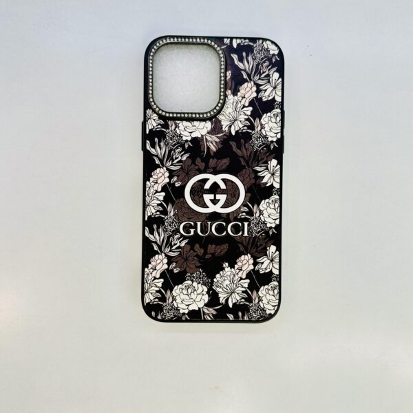 Branded Slim Case With Stone Camera Lens Protection - iPhone 14 Promax - Image 4