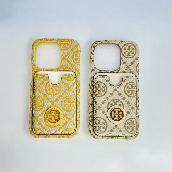 Branded Wallet Case – iPhone 15 Pro