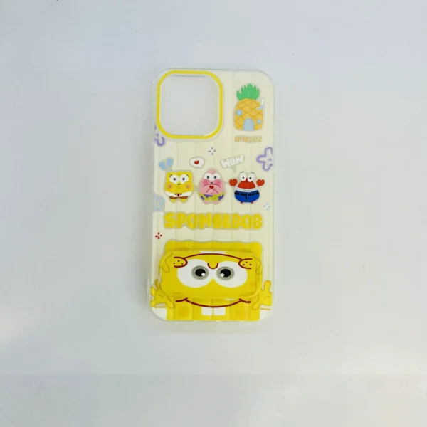 Cartoon Case With Stand & Mirror – iPhone 14 Pro - Image 3