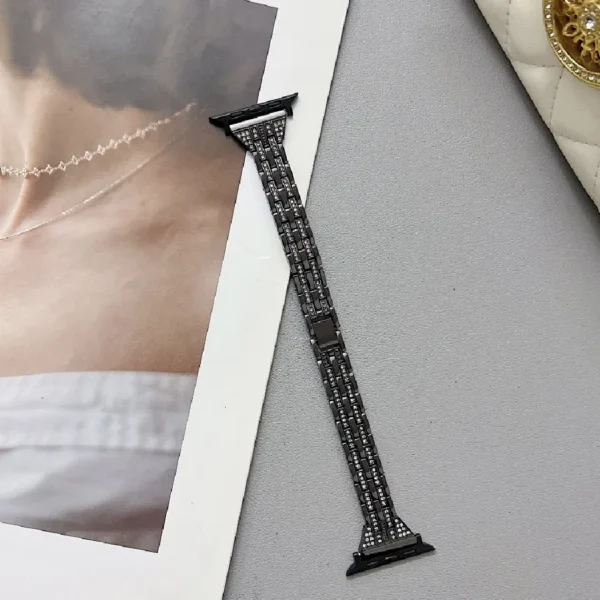 Diamond Metal Stainless Steel Strap - Image 4