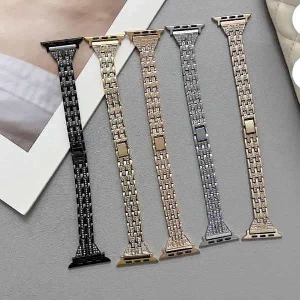 Diamond Metal Stainless Steel Strap
