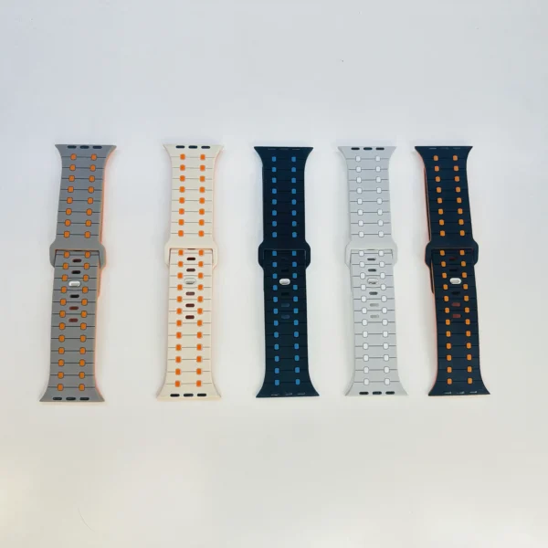 Reversible 2 in 1 Silicon Strap