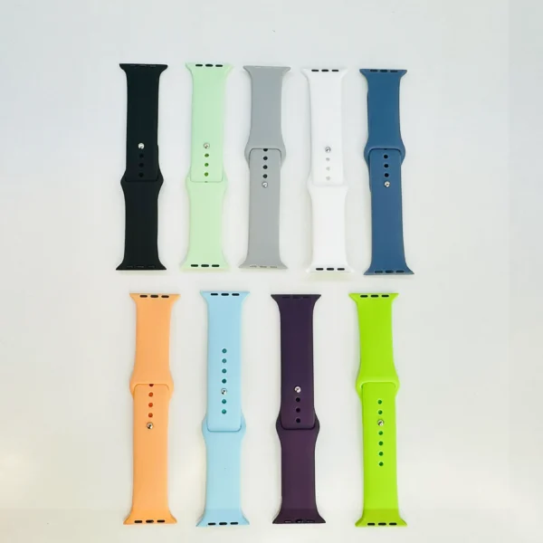 Silicon Solid Colour Strap